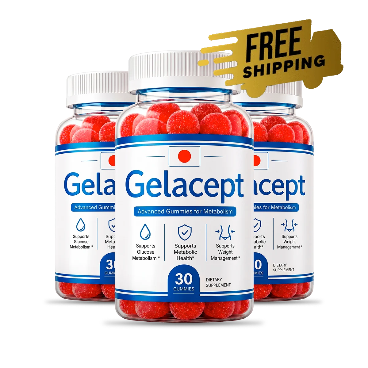 Gelacept 3 Bottle Bundle - Daily Joint Comfort & Mobility Support